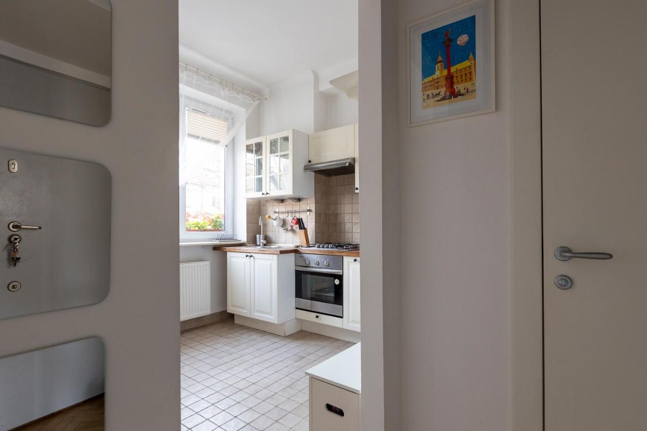 Bright And Cosy Studio Apartment Plac Zbawiciela Varsóvia Exterior foto