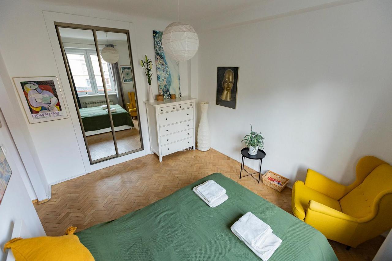Bright And Cosy Studio Apartment Plac Zbawiciela Varsóvia Exterior foto